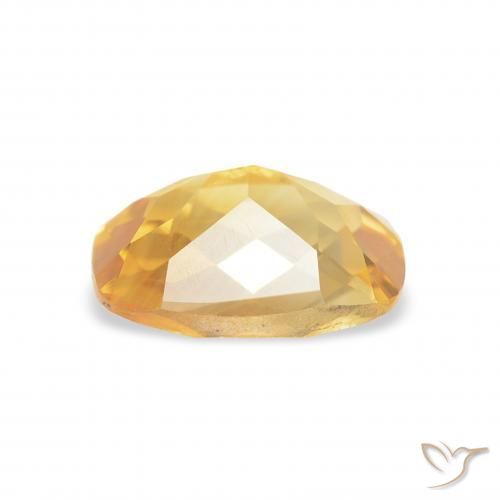 Citrino Oro natural de 1.19 ct, Forma Cojín, VVS