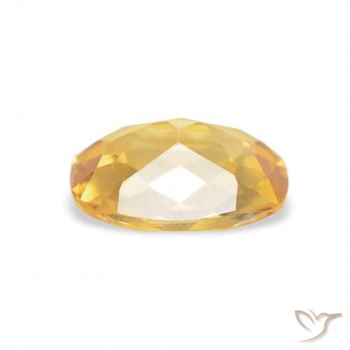 Citrino Oro natural de 1.07 ct, Forma Cojín, VVS