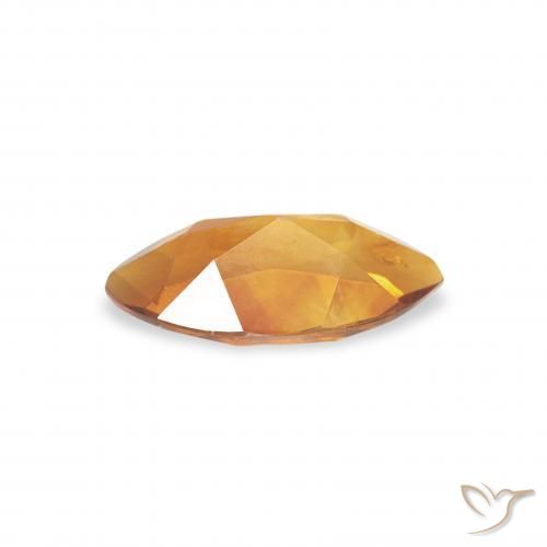 Citrino Marrón naranja natural de 0.49 ct, Marquesa, VVS