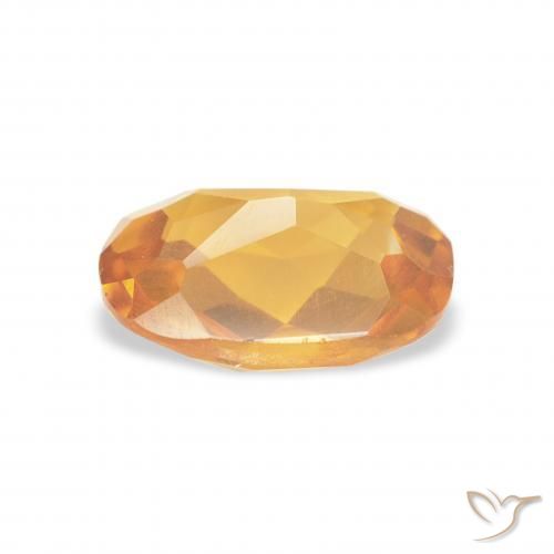Citrino Dorado oscuro natural de 1.17 ct, Forma Cojín, VVS-VS
