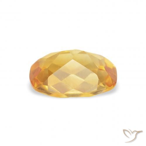 Citrino Dorado natural de 1.16 ct, Forma Cojín, VS