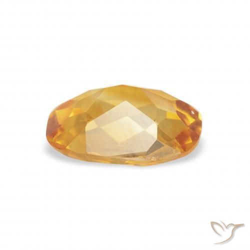 Citrino Naranja dorado natural de 1.15 ct, Forma Cojín, VS