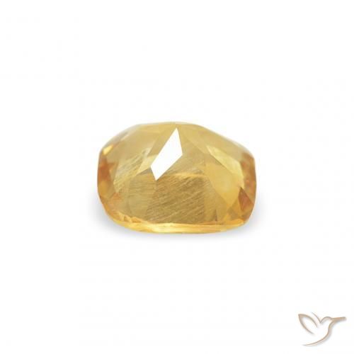 Citrino Naranja dorado natural de 0.22 ct, Forma Cojín, VS