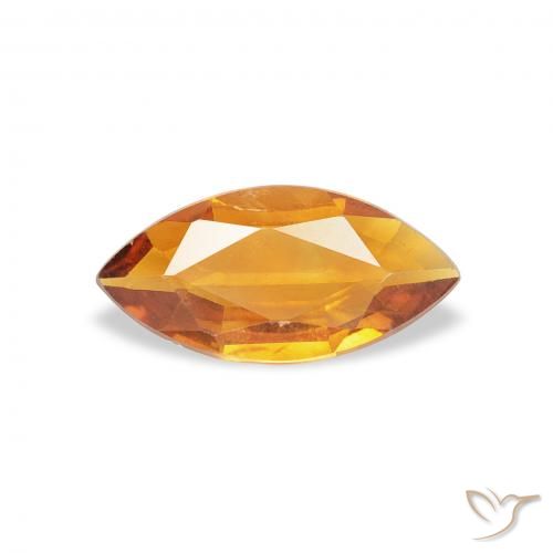 0.36ct Natural Oro Citrino, Marquesa, VS