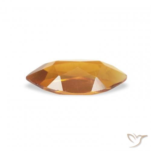 Citrino Marrón naranja natural de 0.43 ct, Marquesa, VS