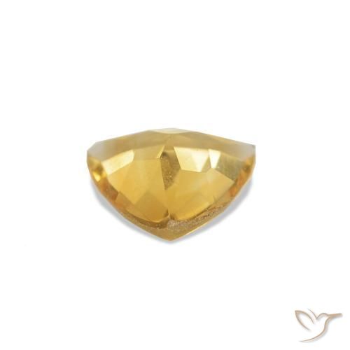 Citrino Oro natural de 0.29 ct, Trillón, VVS-VS