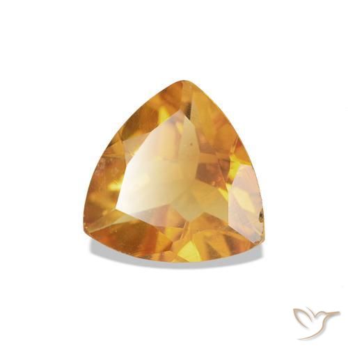 Citrino Medium Light-Orange natural de 0.61 ct, Trillón, VS