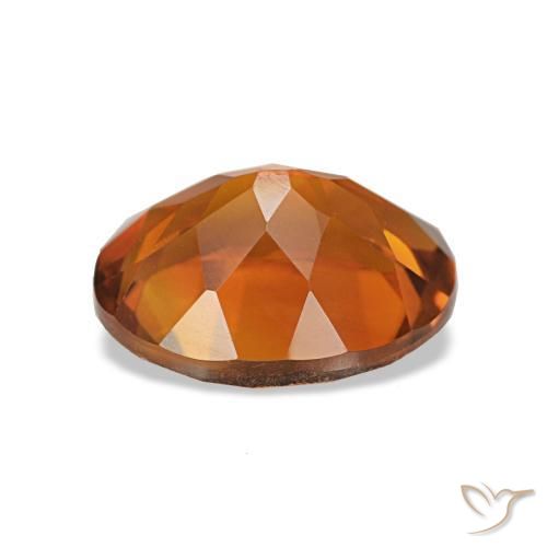 Citrino Naranja rojizo natural de 1.74 ct, Corte Óvalo, VVS