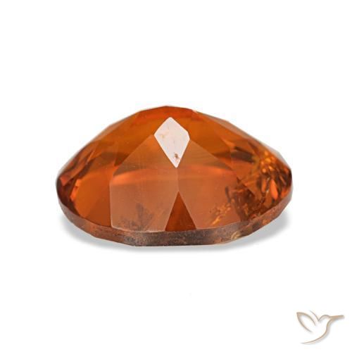 Citrino Naranja oscuro natural de 1.76 ct, Corte Óvalo, VS-SI