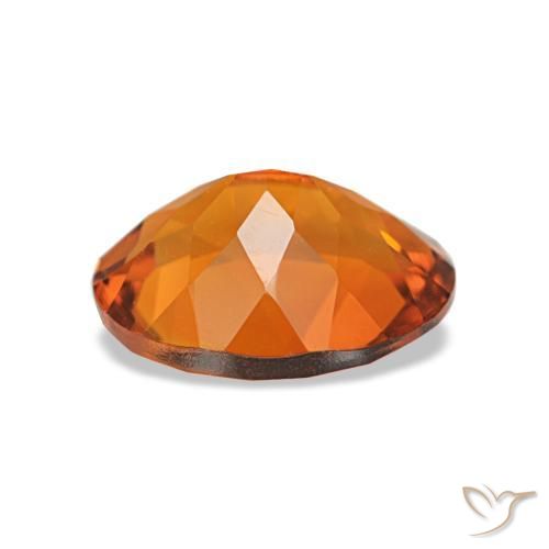 Citrino Medium Dark-Orange natural de 1.53 ct, Corte Óvalo, VVS