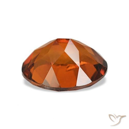 Citrino Naranja oscuro natural de 1.69 ct, Corte Óvalo, VVS-VS