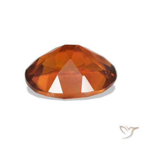 Citrino Ámbar naranja natural de 1.58 ct, Corte Óvalo, VS