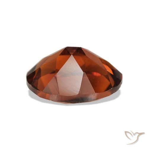 Citrino Naranja rojizo oscuro natural de 1.63 ct, Corte Óvalo, VS