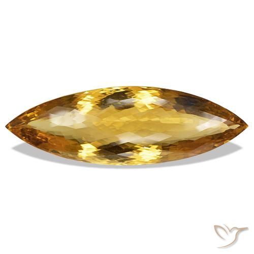 425.93ct Dorado intenso Citrino, Marquesa, IF