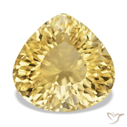 12.31ct Amarillo claro Citrino, En forma de pera, VVS