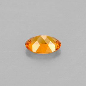 Clinohumite Naranja amarillo natural de 0.47 ct, Corte Óvalo, VS