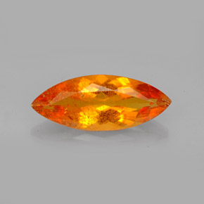 Clinohumite Naranja amarillo natural de 2.11 ct, Marquesa, SI