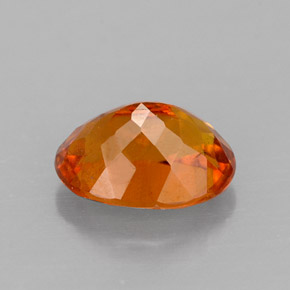 Clinohumite Naranja amarillo natural de 1.43 ct, Corte Óvalo, SI