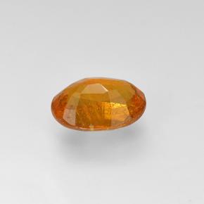 Clinohumite Naranja amarillo natural de 1.05 ct, Corte Óvalo, VS-SI