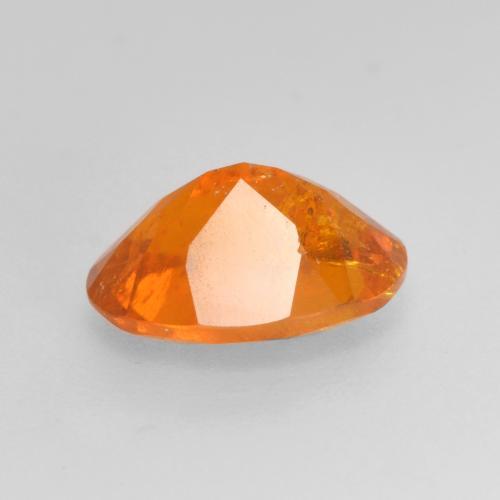 Clinohumite Ámbar naranja natural de 1.33 ct, Corte Óvalo, SI-I1
