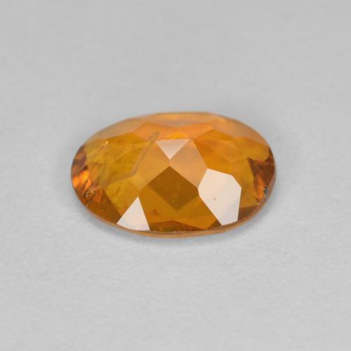 Clinohumite Naranja albaricoque natural de 1.20 ct, Corte Óvalo, SI