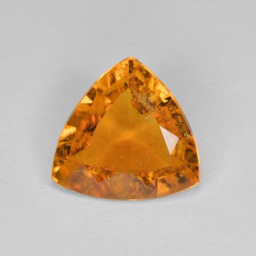 Clinohumita naranja natural de 1,45 ct, trillón, SI
