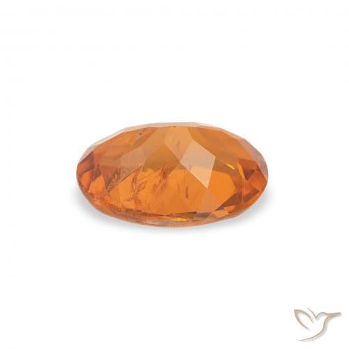 Clinohumite Naranja medio natural de 0.70 ct, Ovalada, SI