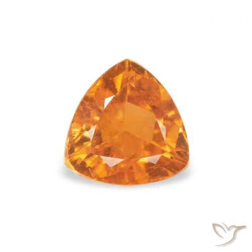 0.50ct Natural Naranja medio Clinohumite, Trillón, SI