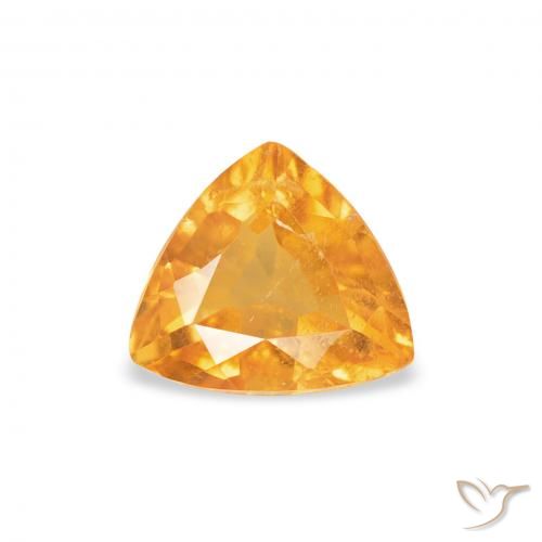 0.78ct Natural Naranja medio Clinohumite, Trillón, SI