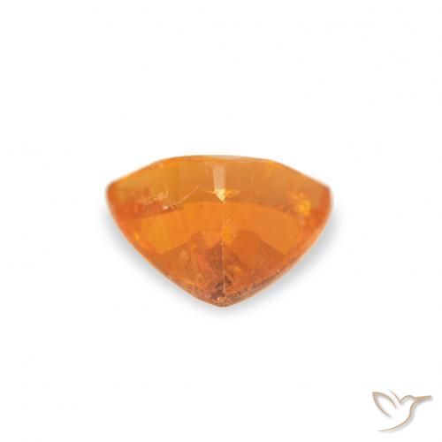 Clinohumite Naranja melocotón vívido natural de 0.61 ct, Trillón, SI