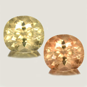 Diasporo con cambio de color  natural de 4,74 ct, corte óvalo, VS-SI