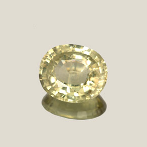 Diasporo con cambio de color  natural de 3,14 ct, corte óvalo, VS
