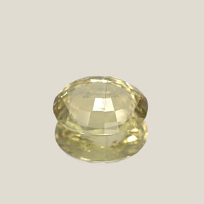 Diasporo con cambio de color  natural de 3,14 ct, corte óvalo, VS