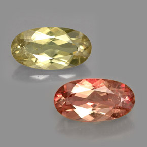 Diasporo con cambio de color  natural de 2,20 ct, corte óvalo, VS-SI