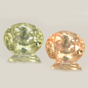 Diasporo con cambio de color  natural de 0,99 ct, corte óvalo, VS