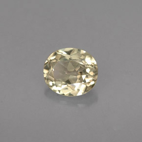 Diasporo con cambio de color  natural de 0,75 ct, corte óvalo, VS