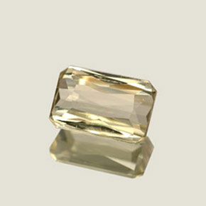 Diasporo con cambio de color  natural de 0,95 ct, corte esmeralda, VVS-VS