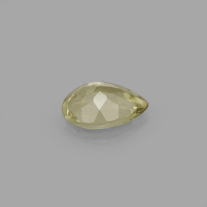 Diasporo con cambio de color  natural de 0,51 ct, en forma de pera, VS