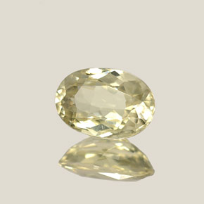 Diasporo con cambio de color  natural de 0,82 ct, corte óvalo, VVS-VS
