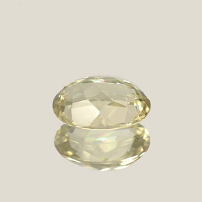 Diasporo con cambio de color  natural de 0,82 ct, corte óvalo, VVS-VS