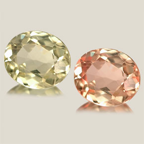 Diásporo con Cambio de Color Verde/rosado natural de 0.85 ct, Corte Óvalo, VVS