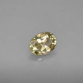 Diasporo con cambio de color  natural de 0,84 ct, corte óvalo, VVS-VS