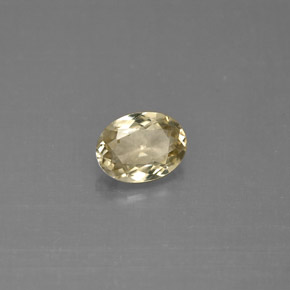 Diasporo con cambio de color  natural de 0,70 ct, corte óvalo, VVS-VS