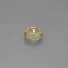Diasporo con cambio de color  natural de 0,69 ct, corte óvalo, VS