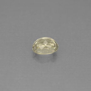 Diasporo con cambio de color  natural de 0,63 ct, corte óvalo, VS