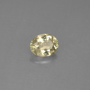 Diasporo con cambio de color  natural de 0,82 ct, corte óvalo, VS