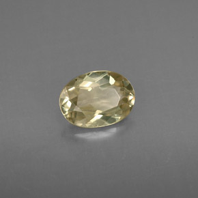 Diasporo con cambio de color  natural de 0,86 ct, corte óvalo, VS