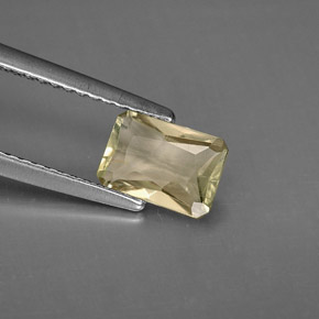 Diasporo con cambio de color  natural de 1,00 ct, corte esmeralda, VS