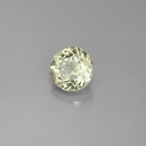 Diasporo con cambio de color  natural de 0,94 ct, corte redondo, VS-SI