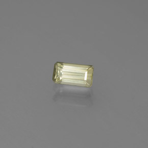 Diasporo con cambio de color  natural de 0,50 ct, corte esmeralda, VS